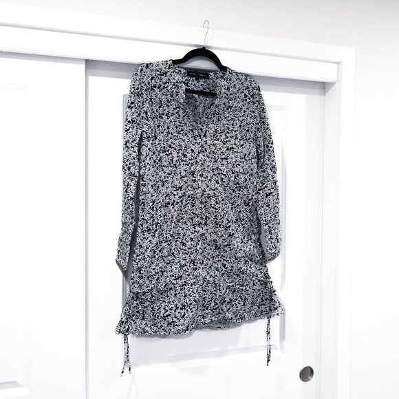 Proenza Schouler Print Poplin Shift Mini Dress in Size 4 - Picture 2 of 9